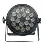 Big Lens DMX 18x10w RGBW 4in1 Aluminum Cast Indoor LED Flat Par Light