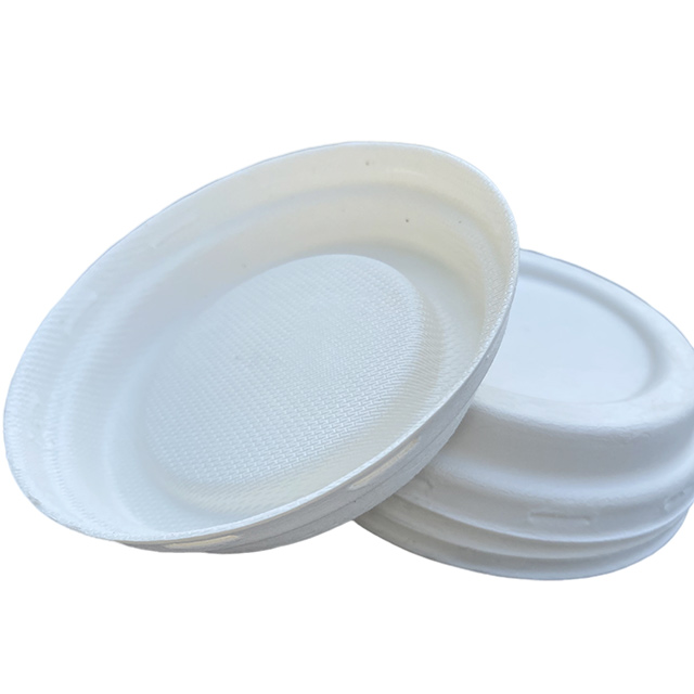 Biodegradable Sugarcane Cup Lid For 8oz Coffee Cup