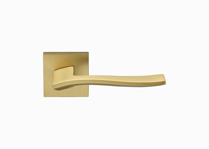 Light Luxury Grey Bathroom Dummy Entry Door Handle OEM / ODM