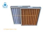 F5 Aluminum Frame Pleated Pre Air Filter / Coarse Filter For Hospital Air