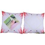 Sublimation Printable Polyester Blank Pillowcase For Sublimation Photo Printing
