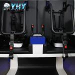 9D Machine Game VR Simulator Virtual Reality Theme Park 2 Chairs 360 degree