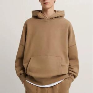 China Men′s Blank Thick Terry Heavy Weight Oversized Fit Custom Print Logo Men′s Hoodies factory