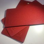 Red Sand Grain Textured Powder Coat Epoxy Polyester Resin Solid Hybrid Powder