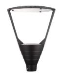 Dark Bronze 9600lm Outdoor Light Fixtures 30-80W Urban LED Lighting Die-Casing