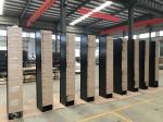 ISO Certificate 2200mm Height Gold Safety Lockers For Office