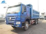 25-30 Tons Used Commercial Trucks , Second Hand Tractor 371hp Hw76 Model Cabin