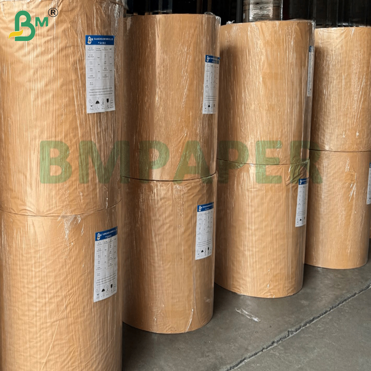 240gsm+15gsm High Strength Glossy Paper Bowl Paper For Hot Drink Hot Food Packaging Bowl