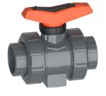 GF 375 Ball Valve PVC-U/EPDM ASTM D20 D32 Certified – Corrosion-Resistant