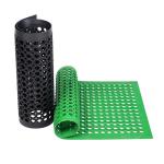 Rubber Cushion Mat With Holes, 24''X 36'' Anti-Fatigue/Non-Slip Drainage Mat Bar