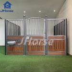 Swing Door Or Sliding Door Horse Stable Stall With Powder Coated Surface