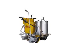 China Hot Thermoplastic Vibratory Convex Road Marking Machine Self Propelled factory