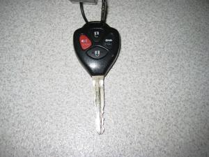 China black toyota replacement auto remote keys with high impact resistance factory