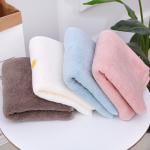 All-aged Customized Size Embroidery Logo Cotton Towel For Men Women Soft