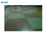 Jigsaw Pattern Rubber Nontoxic Heavy Duty Gym Matts Sound Absorbing Fitness