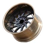 Two pieces custom deep rims for car 18 19 20 21 22 inch alloy wheels forged car