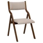 Customized Designs Wood Dining Chair Nordic Modern Natural Solid Wood Foldable