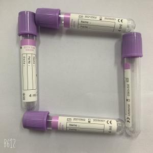 China Disposable Sterilized Clinical Hematology K2edta Tubes factory