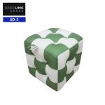 Colorful Lattice Fabric Sponge Minor Chair Household Commercial PU Small Stool
