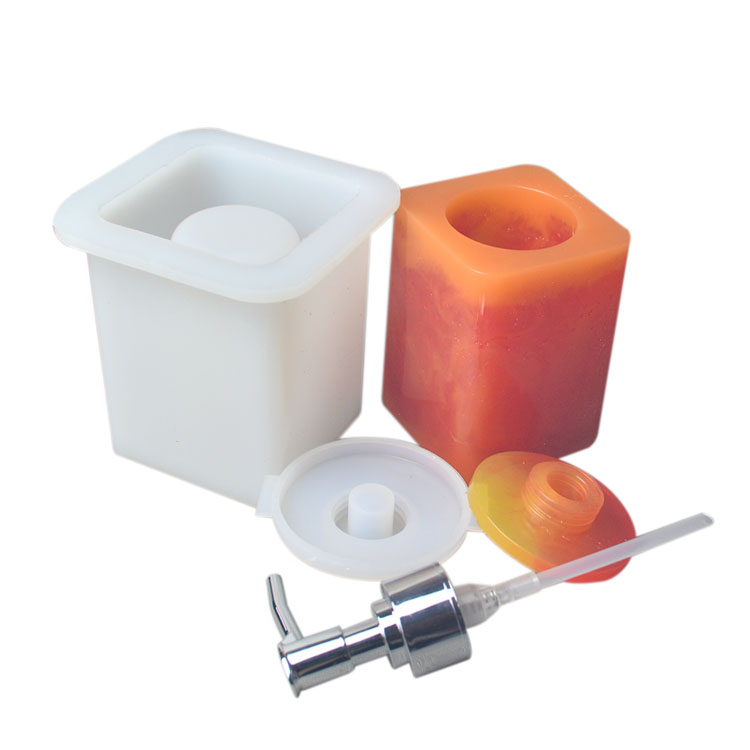 Elastic Bottle Shaped Silicone Epoxy Resin Molds Custom For Home Decoration