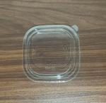 PET Lid for eco-friendly products noodle square paper kraft disposable salad