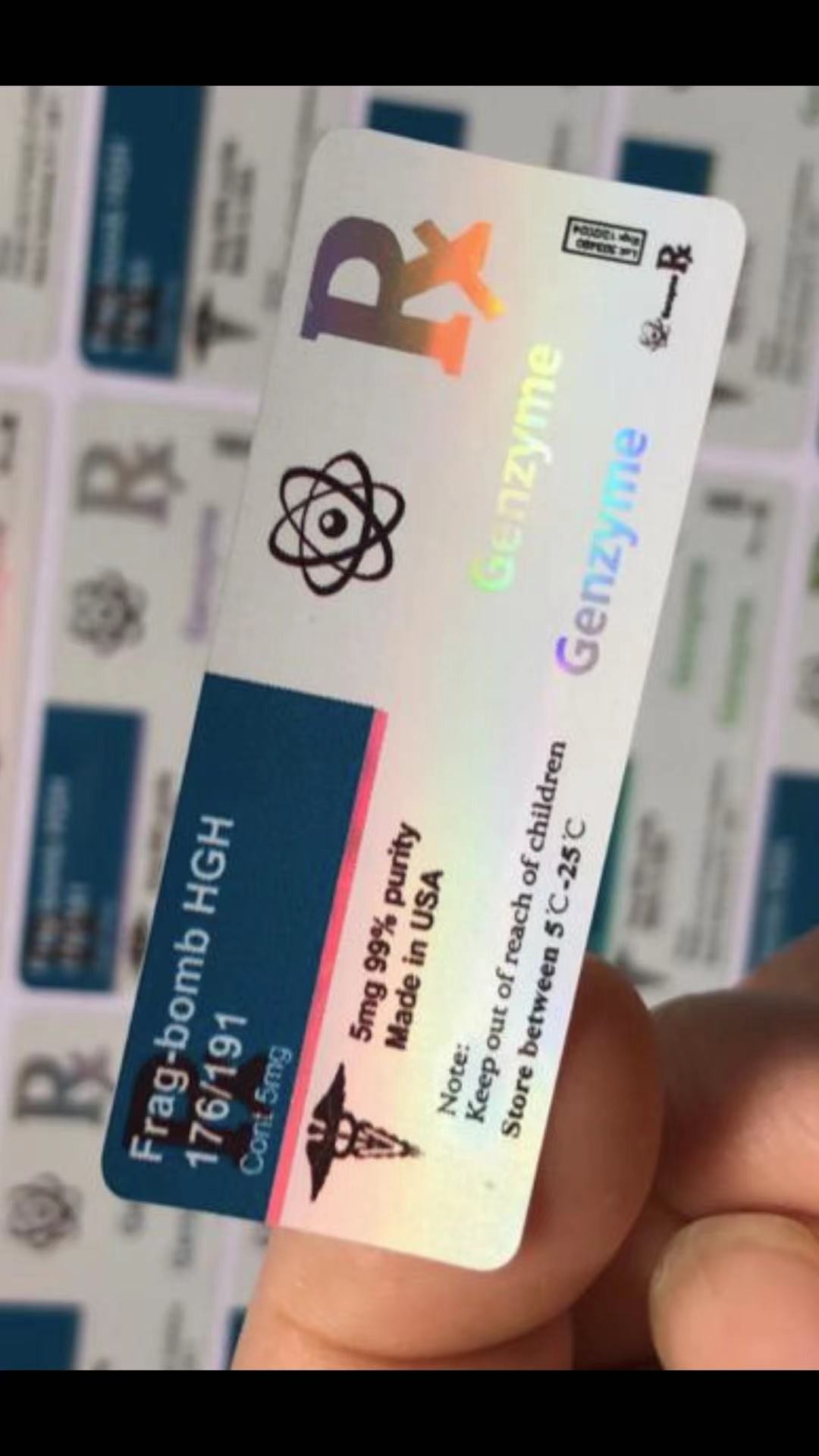Waterproof Permanent Adhesive Glass Vial Labels With Glossy Surface Finish