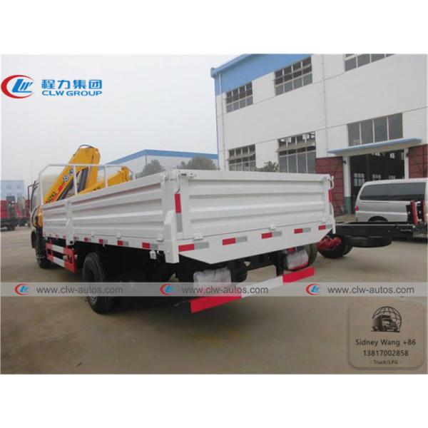 Dongfeng Duolicar 4T 5T Folding Arm Hydraulic Boom Truck Crane