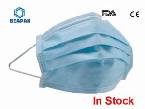 China Protect Yourself from Virus 3 Ply Face Mask Waterproof Disposable Earloop factory