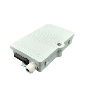 China KEXINT KXT-A-4B FTTH Fiber Optic Distribution Box White Outdoor Wall Mounting factory