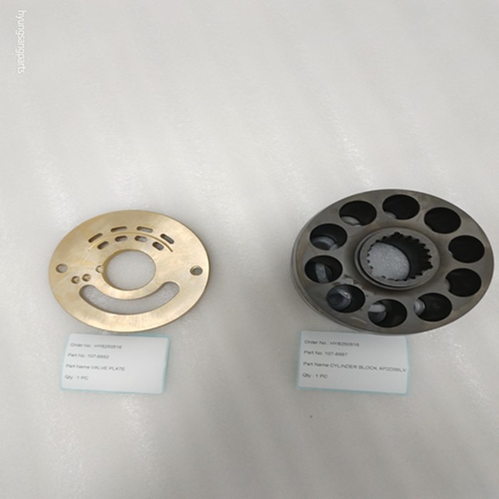 Cylinder Block and Valve Plate 107-6667 1076667 107-6882 1076882 for 307 307B