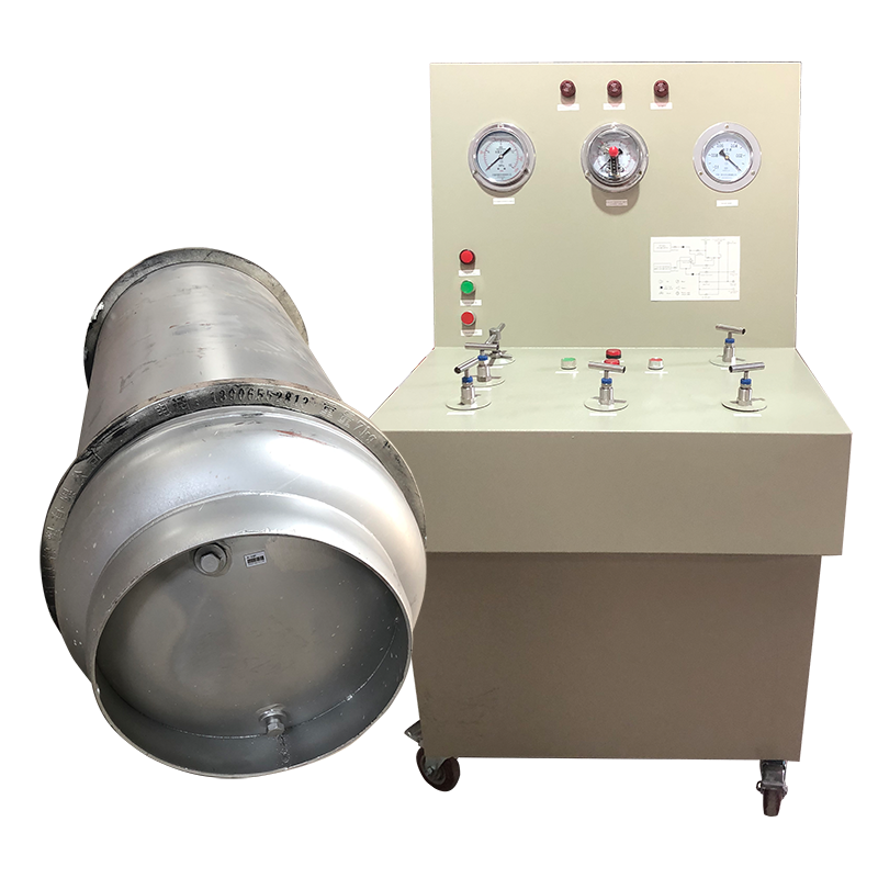 Heptafluoropropane perfluorohexanone fire extinguishing agent filling equipment