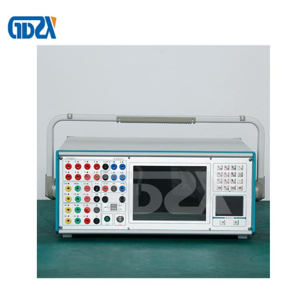 China Six Phase Relay Protection Tester 1Hz - 2000Hz Frequency Output 40A factory