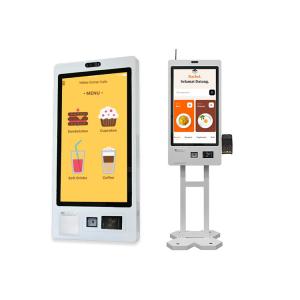 China 27 Inch Touchscreen Self Ordering Payment Kiosk Wall mounted / Standalone for Restaurant factory