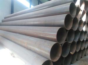 China Construction Hot Rolled Erw Black Steel Pipe 660mm Diameter factory