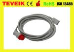 Datex IBP cable, round 10pin to Utah adapter for Air-Shields AS-100 AS-441/Datex