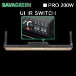 IP20 Black Dimmable 200 Watt LED Grow Light Full Spectrum