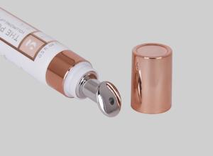 China Metal Applicator Custom Cosmetic Eye Cream Tube D19mm 10-25ml Massage Serum factory