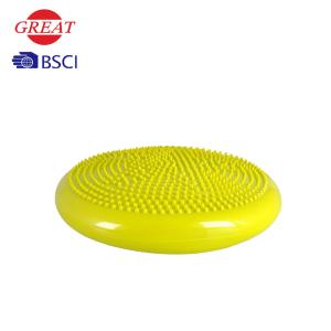 China Yellow Pilates Stability Cushion , Anti Blast Stability Balance Board factory