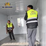 3 storey Modular Container Temporary Housing For Construction Workers