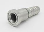 High Pressure Hydraulic Hose Fitting Straight SUPERCAT Flange 9000 PSI Interlock