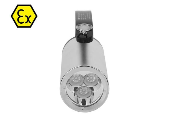 9W Aluminum Explosion Proof LED Flashlight Low Energy Consumption Long Service