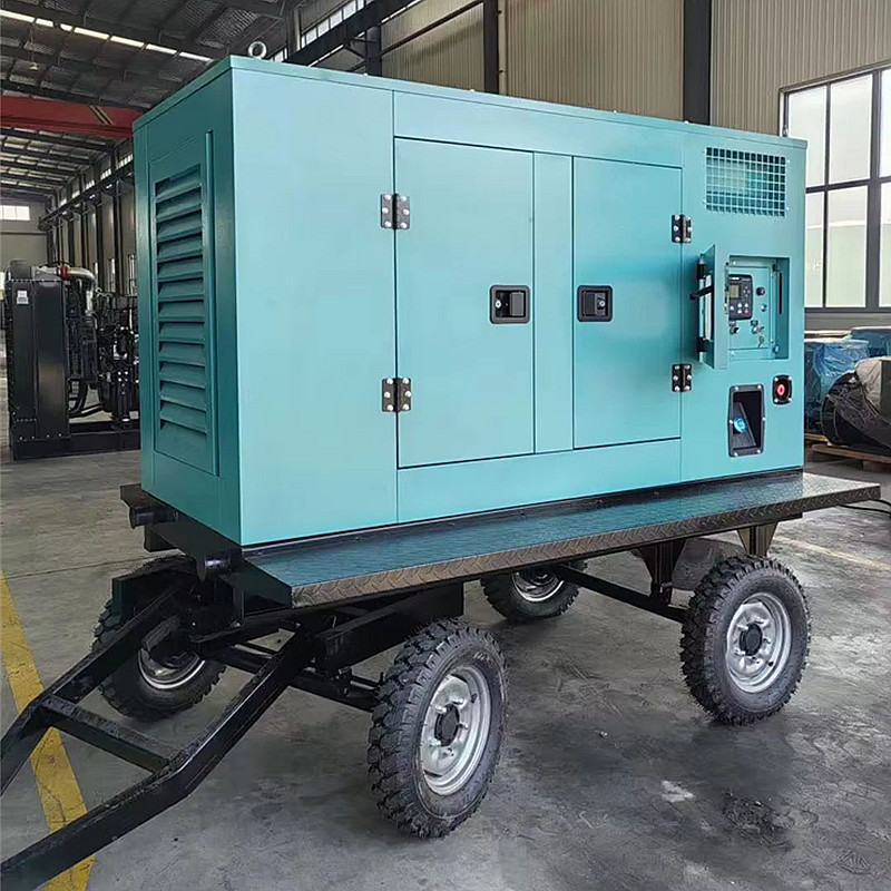 Customization Diesel Driven Generator Outdoor Events Trailer Mobile Generator Cummins Diesel Generator Set