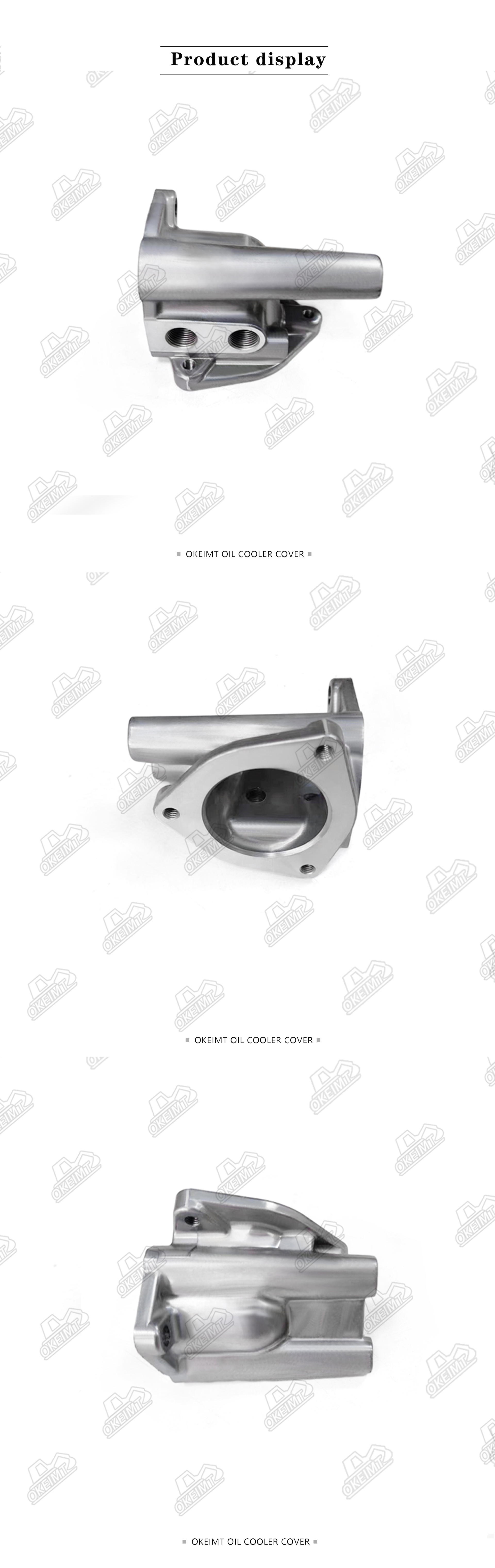 Irregular Shape Thermostat Lower Seat For 320C 320D Diesel Engine
