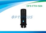 Outdoor 96 Cores Fiber Optic Enclosures 490×220 mm Pole Mounting 6 Port