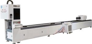 China Aluminum Tube Cutting 3D Laser Cutting Machine For Tubes 1500-1600W factory