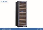 Slim Narrow Compressor Wine Cooler / Dual Temperature Wine Fridge