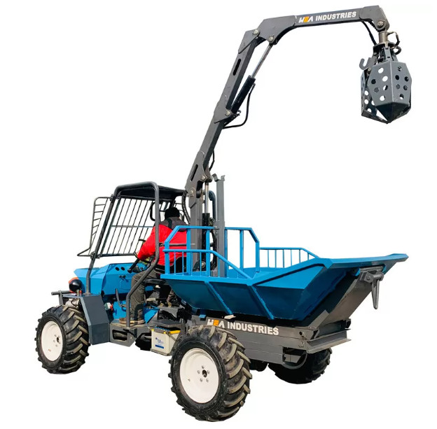 Indonesia Dedicated 42hp Agricultural 4wd Palm Oil Tractor Palm Plantation Professional Collection Vehicle