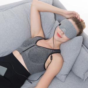 China 10-15min 5V USB Heated Eye Mask For Relaxation And Stress Relief factory
