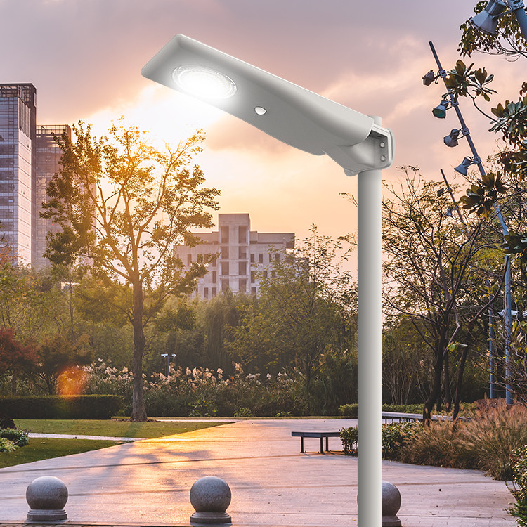 Commercial Outdoor Motion Sensor Smart Solar LED Street Lighting