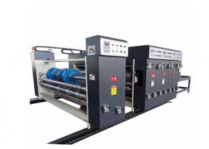 China Chain Feeder Type Corrugated Slotting Machine , Semi Auto 3 Color Flexo Printing Machine factory